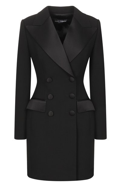 Женский шерстяной жакет DOLCE & GABBANA, арт. F27JZT/HUMUS
