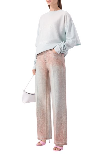 Хлопковый лонгслив HALFBOY, арт. HS261WD001 JS003/VINTAGE DRESS, фото 2