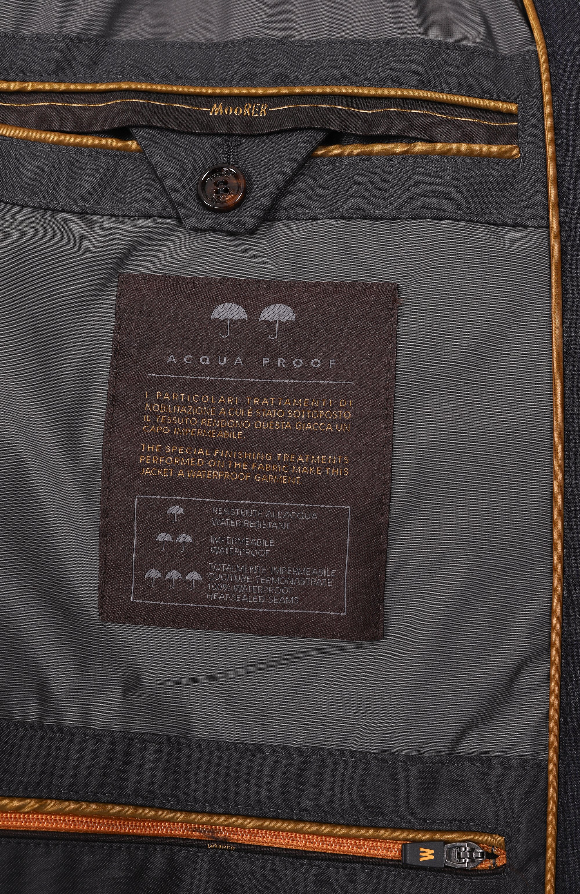 Плащ из шерсти и шелка duca-l5 MOORER, арт. DUCA-L5, фото 7