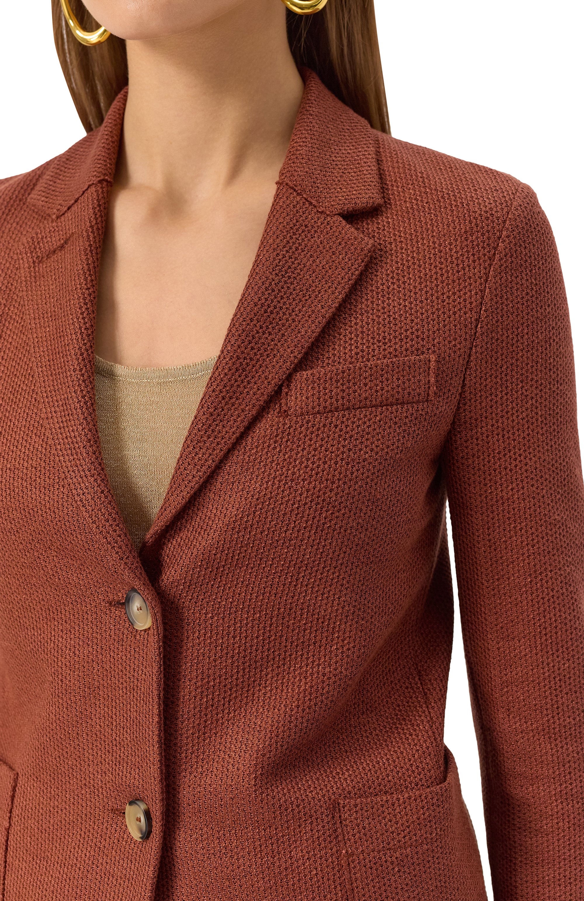 Жакет изо льна и хлопка HARRIS WHARF LONDON, арт. A2220PDZ, фото 5