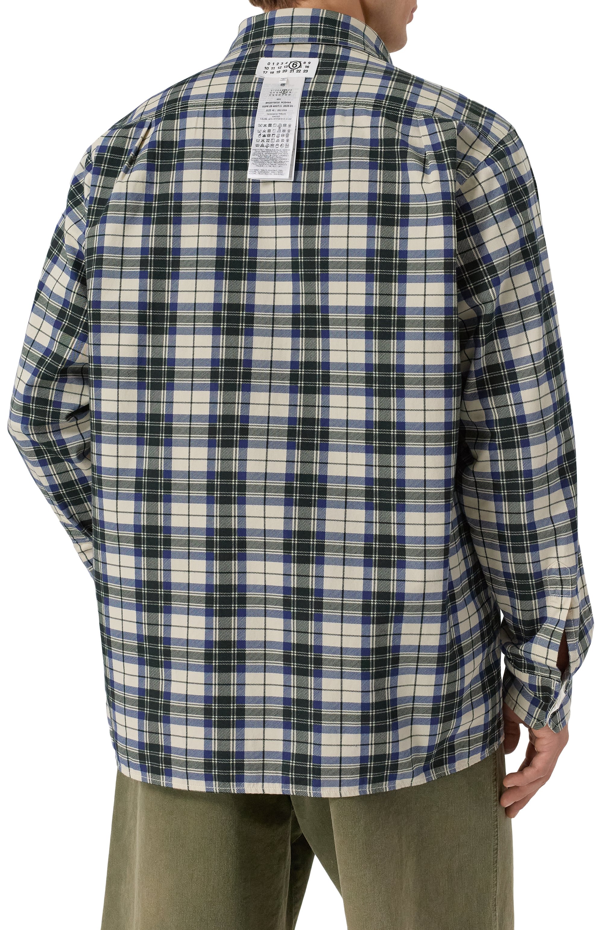 Двусторонняя рубашка MM6, арт. SH2DT0016/M35444, фото 4