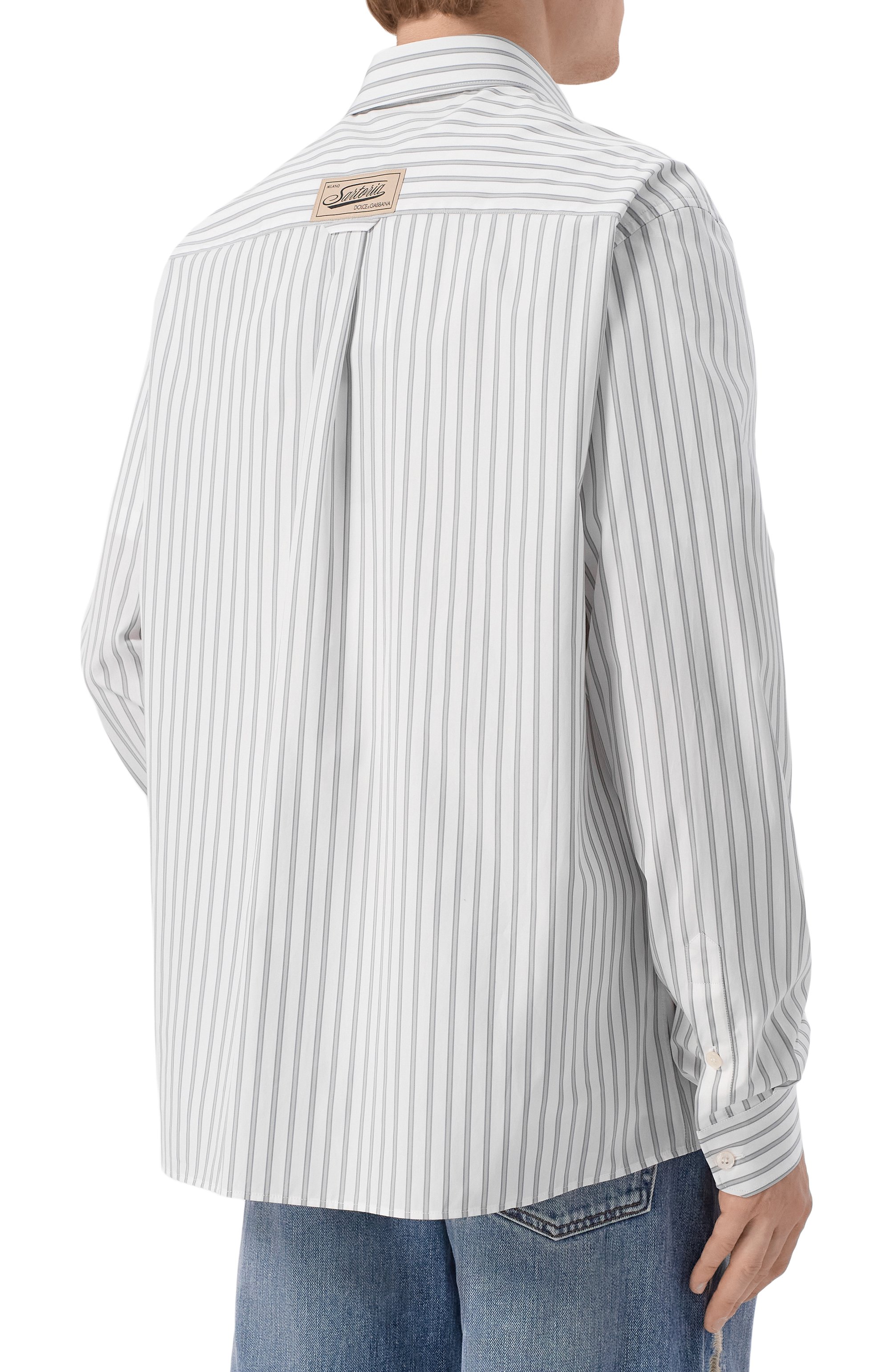 Хлопковая рубашка martini DOLCE & GABBANA, арт. G50C7T/FR5Z6, фото 4