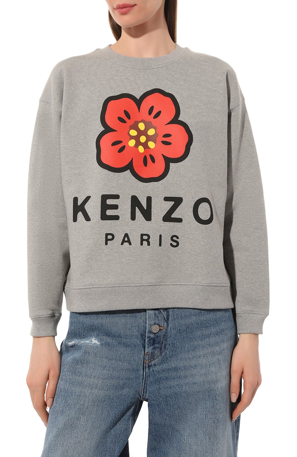 Хлопковый свитшот KENZO, арт. FC62SW0114ME/94, фото 3