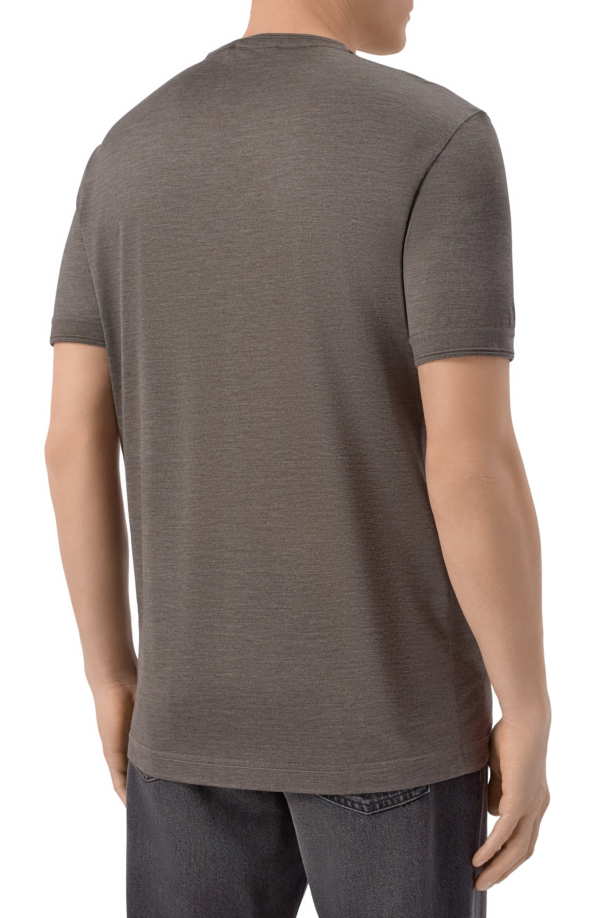 Шелковая футболка DOLCE & GABBANA, арт. G8ST1T/G7P0F, фото 4