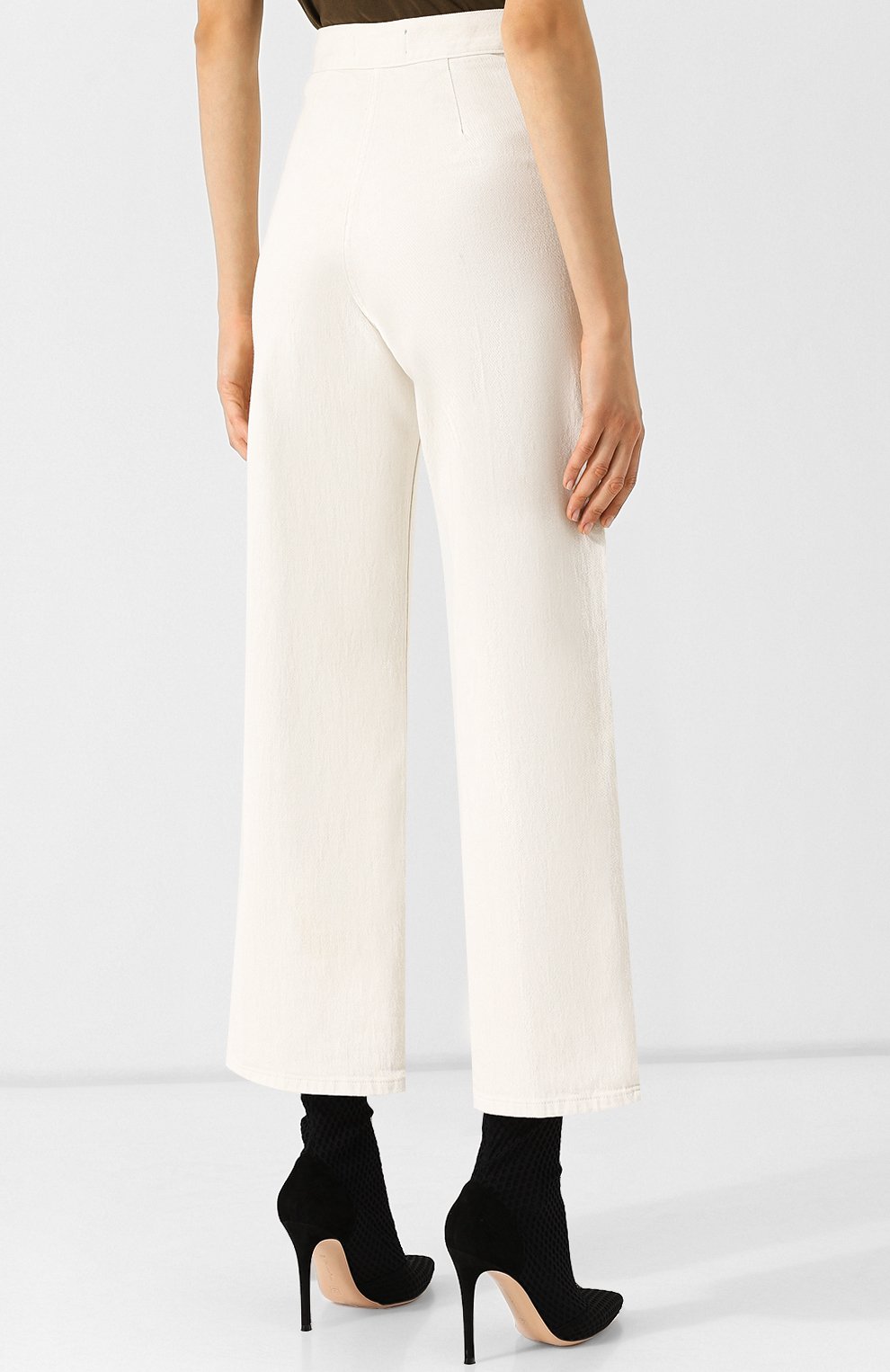Джинсы RACHEL COMEY белого цвета по цене 36350 руб., арт. 49-506 DENIM, фото 4 Джинсы RACHEL COMEY, арт. 49-506 DENIM, фото 4