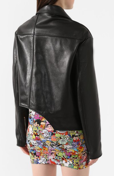 Кожаная куртка VETEMENTS, арт. SS20JA102 2404/W/BLACK, фото 4