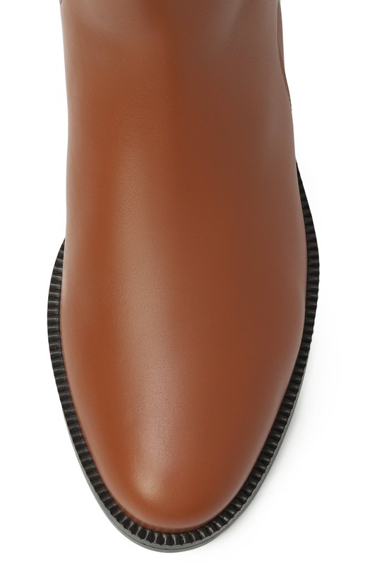 Кожаные сапоги Ferragamo 01K226/784902 Коричневый  01K226/784902 Фото 6