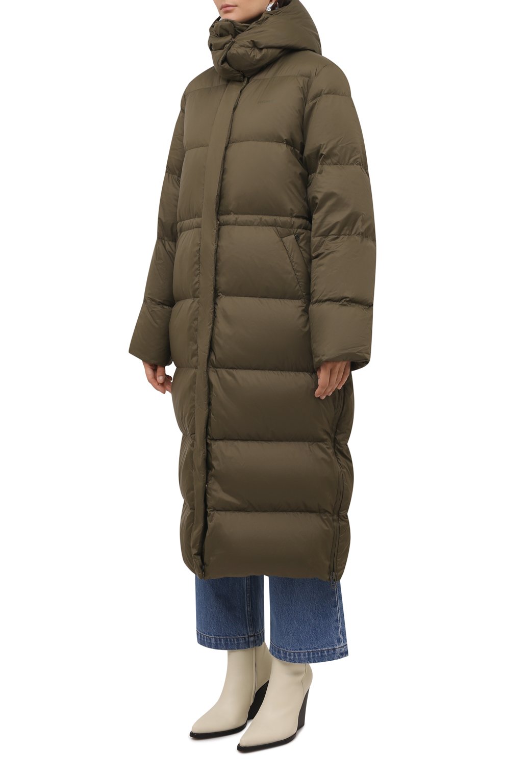 Пуховик HOLZWEILER хаки цвета по цене 71850 руб., арт. 12769/SK0GSH0RN D0WN JACKET, фото 3 Пуховик HOLZWEILER, арт. 12769/SK0GSH0RN D0WN JACKET, фото 3