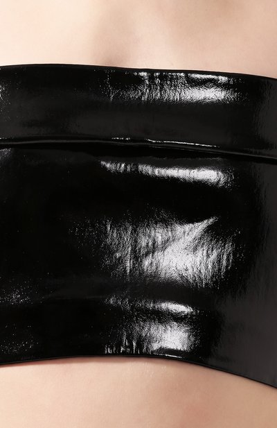 Кожаный топ ANN DEMEULEMEESTER, арт. 2001-1831-286-099, фото 5