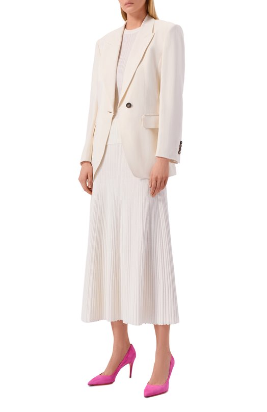 Замшевые туфли Santoni WDIG70945HI2NMGD Розовый  WDIG70945HI2NMGD Фото 3