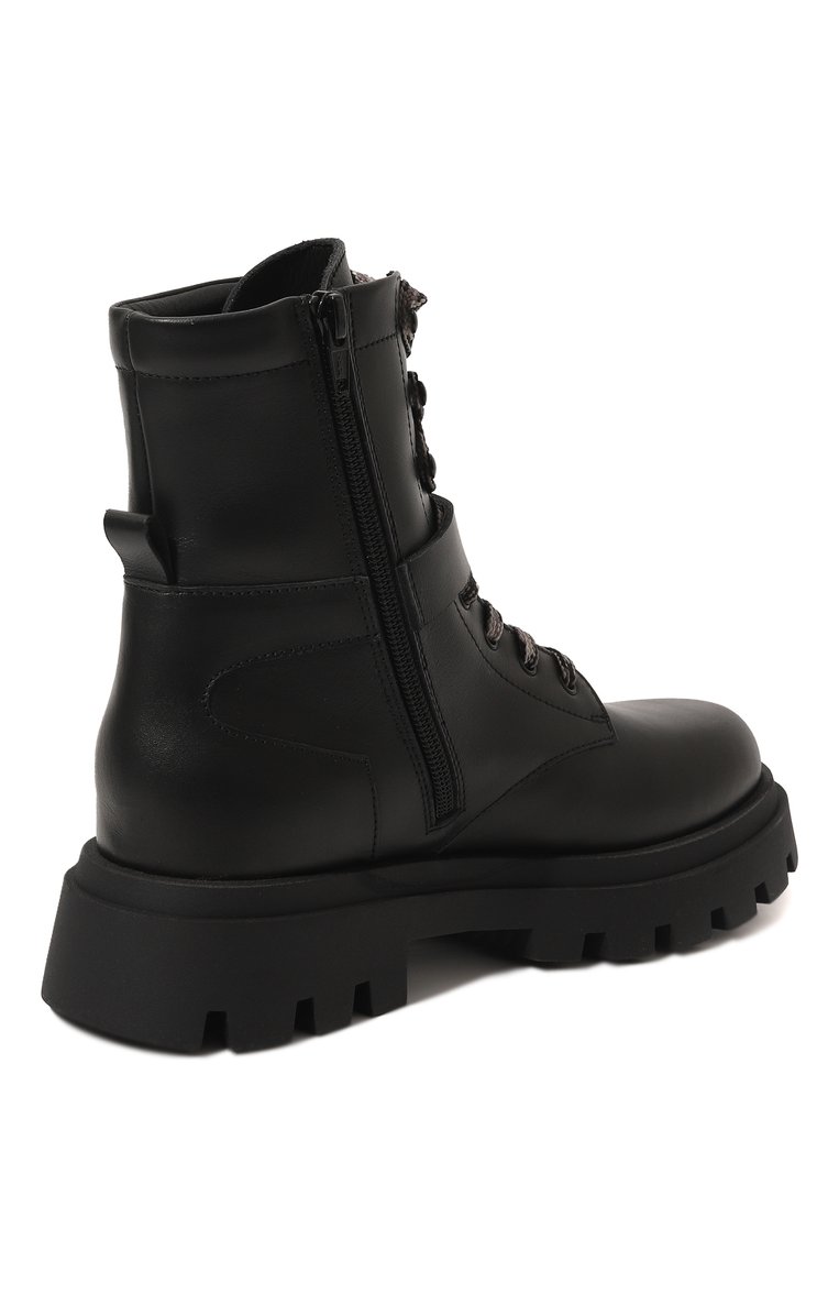 Кожаные ботинки EMPORIO ARMANI, арт. XYN009/X0I66/35-40, фото 3