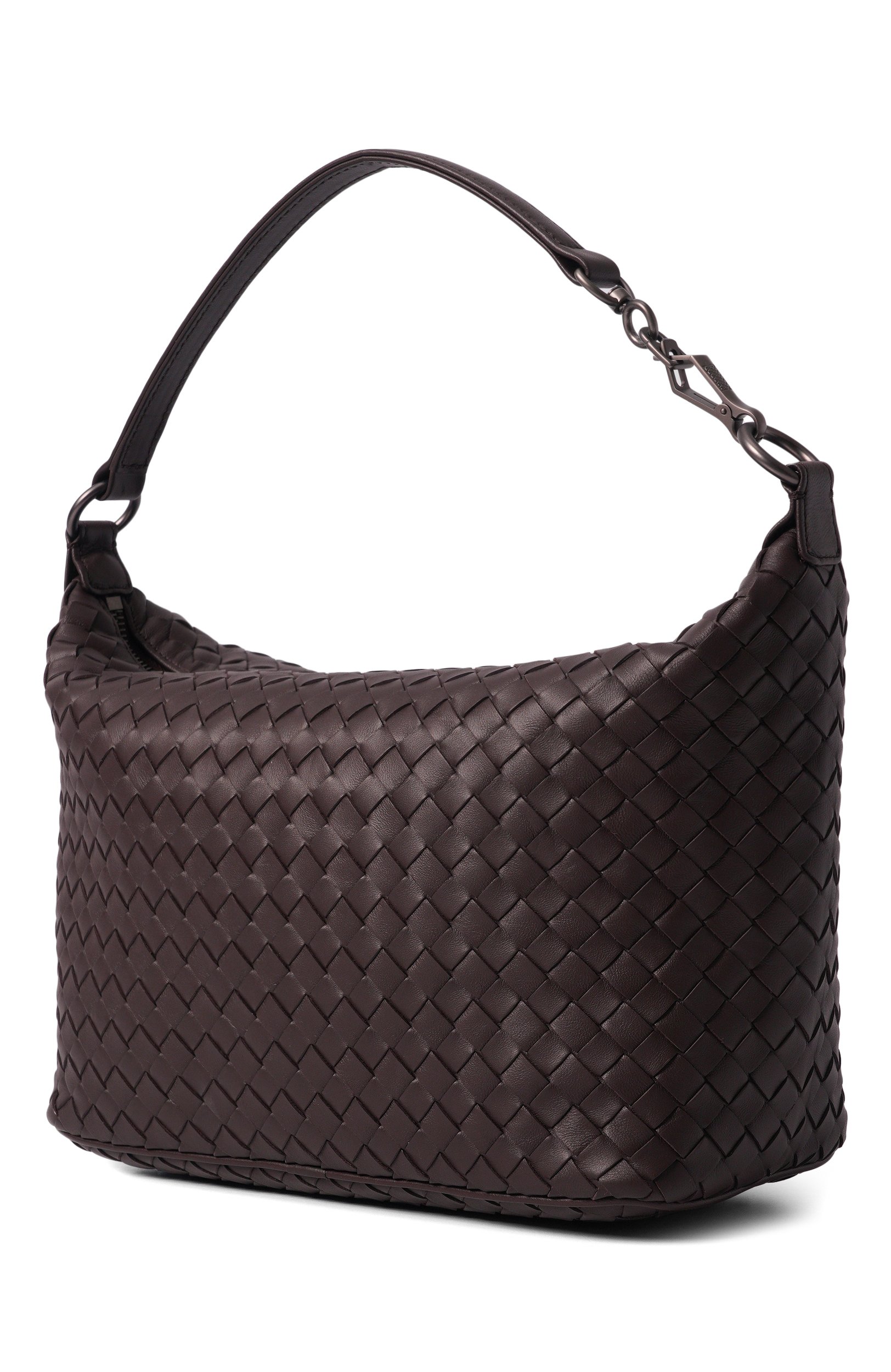 Сумка intrecciato medium BOTTEGA VENETA коричневого цвета по цене 178000 руб., арт. 239988/V3UN1, фото 4 Сумка intrecciato medium BOTTEGA VENETA, арт. 239988/V3UN1, фото 4