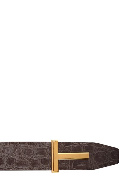 Ремень из кожи каймана TOM FORD, арт. TB178T-A19/CYAC, фото 3