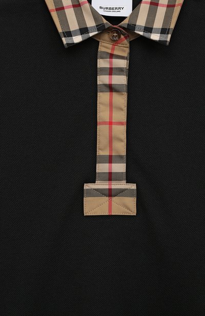 Хлопковое платье BURBERRY, арт. 8053563A1189, фото 3