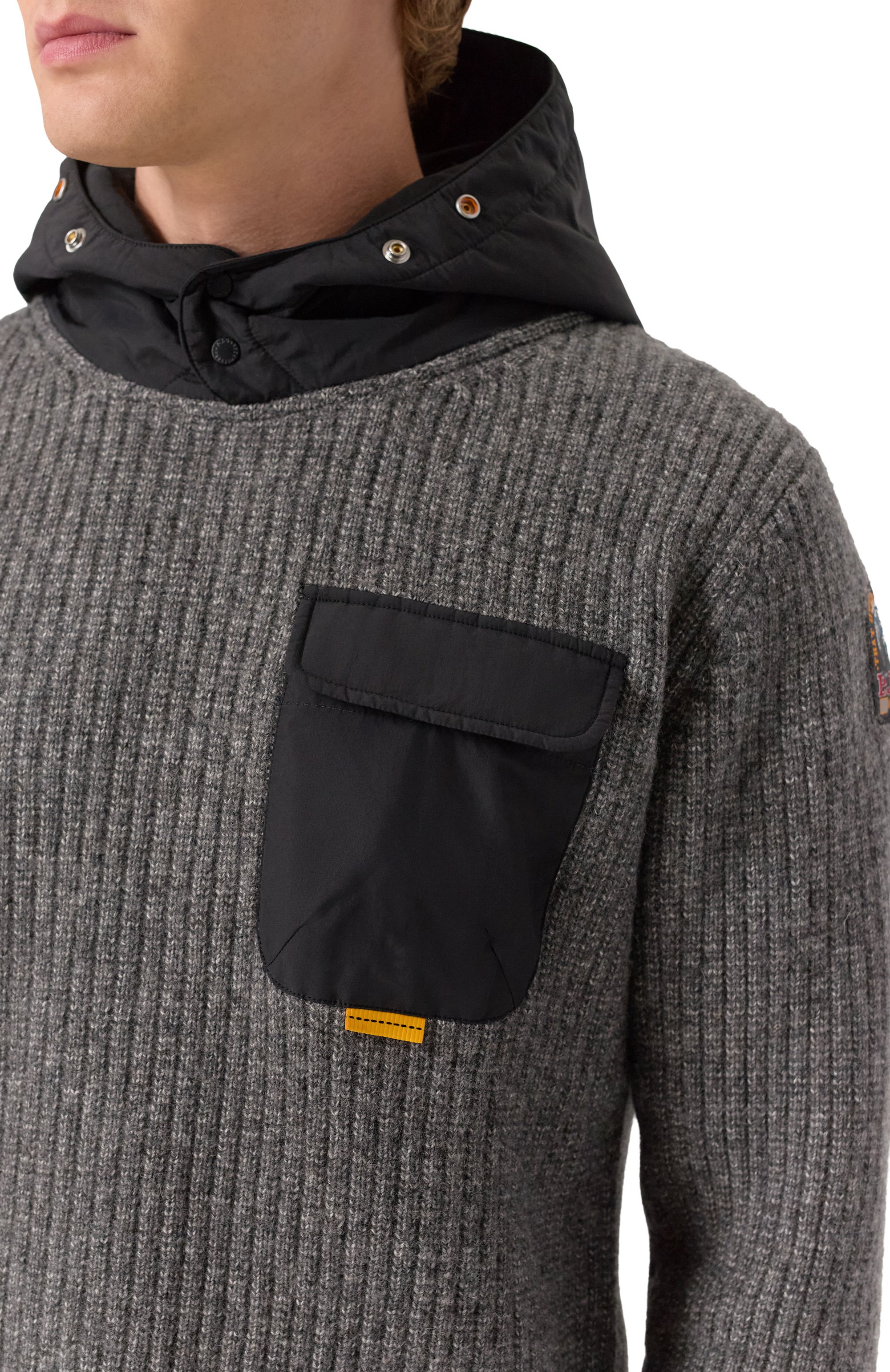 Худи из шерсти и хлопка PARAJUMPERS, арт. 25WMPMKNWK03, фото 5