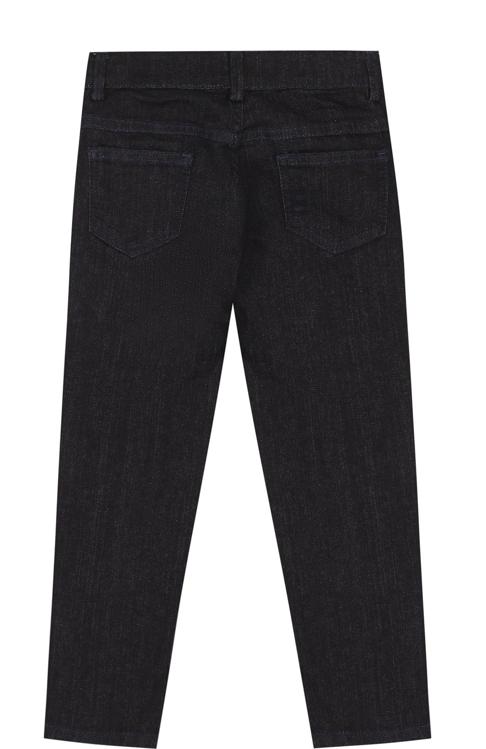 Джинсы зауженного кроя LANVIN синего цвета по цене 19450 руб., арт. 4I6630/IX490/6-9, фото 2 Джинсы зауженного кроя LANVIN, арт. 4I6630/IX490/6-9, фото 2