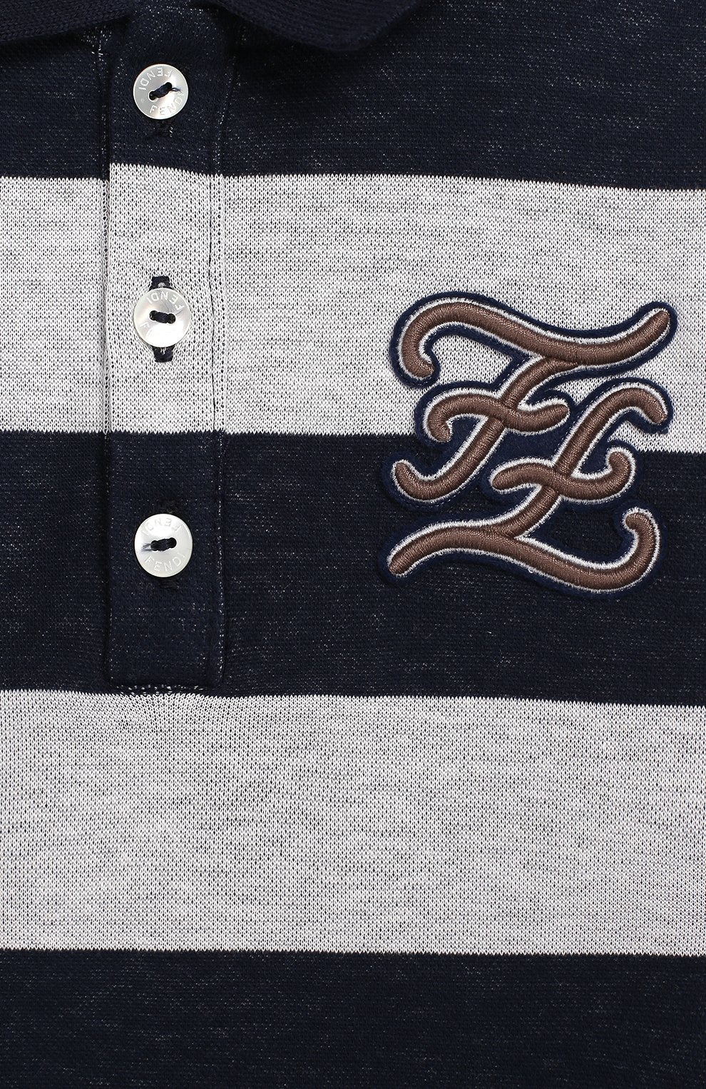 Хлопковый комбинезон FENDI, арт. BML099/AAD2/12M-24M, фото 3