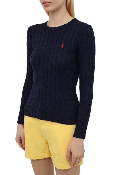 Хлопковый пуловер POLO RALPH LAUREN, арт. 211580009, фото 3