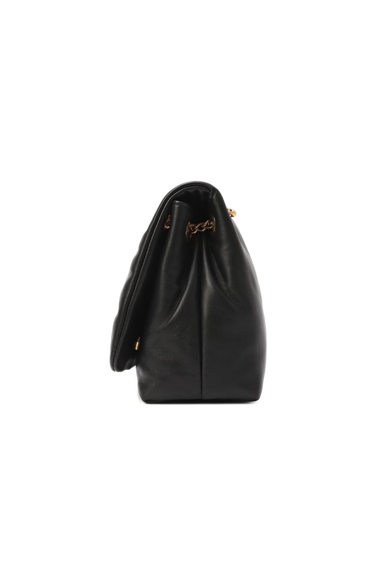 Женская сумка devotion soft DOLCE & GABBANA черного цвета, арт. BB7541/AF984 | Фото 4 (Автоматизация состава: Проставлено; Размер: small; Материал: Натуральная кожа; Ремень/цепочка: На ремешке; Автоматизация ТО: Проставлено)