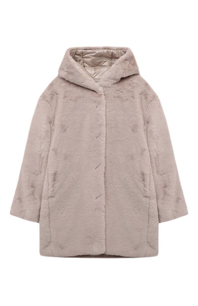 Шуба из экомеха HERNO, арт. PA000004G/12422/4A-8A