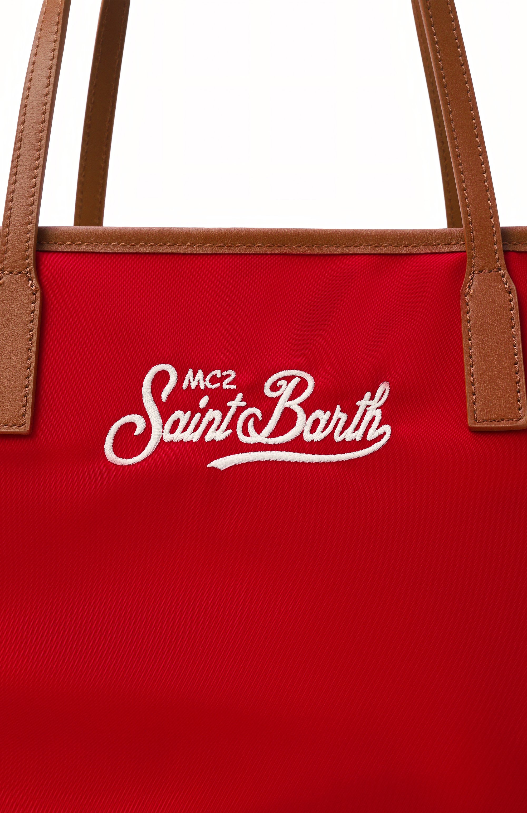 Сумка-тоут city medium MC2 SAINT BARTH красного цвета по цене 16750 руб., арт. CB0004-01822L/CITY BAG MID NYL0N, фото 6 Сумка-тоут city medium MC2 SAINT BARTH, арт. CB0004-01822L/CITY BAG MID NYL0N, фото 6