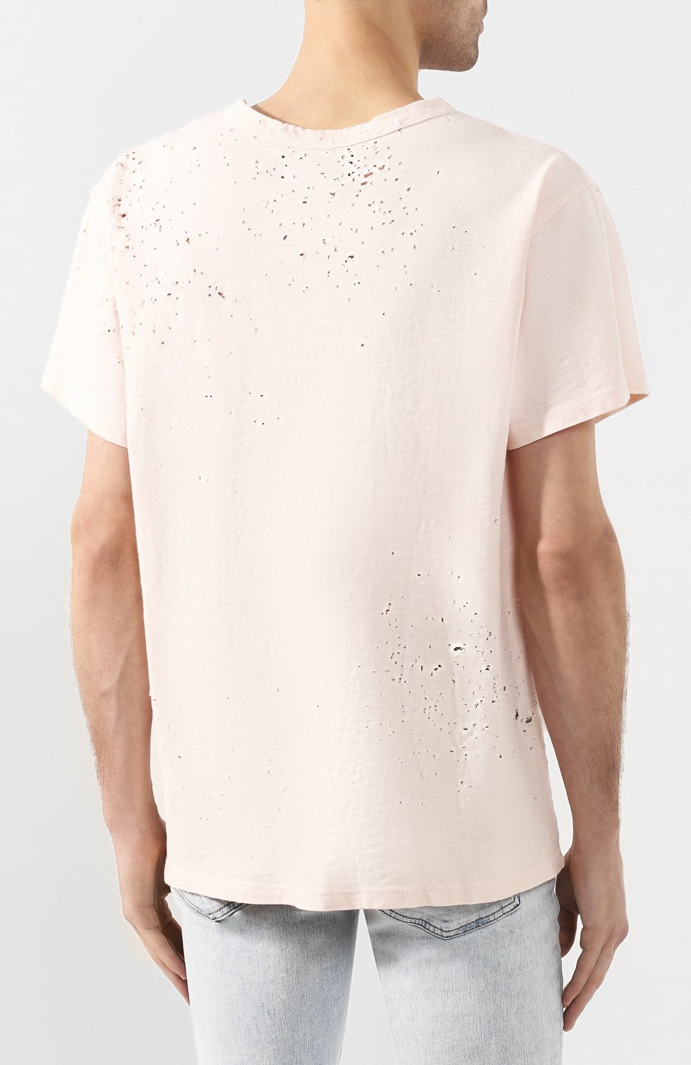 Хлопковая футболка AMIRI, арт. Y0M03349CJ, фото 4