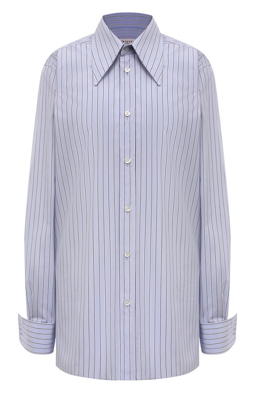 Хлопковая рубашка Maison Margiela S50DT0045/S54946 Голубой S50DT0045/S54946