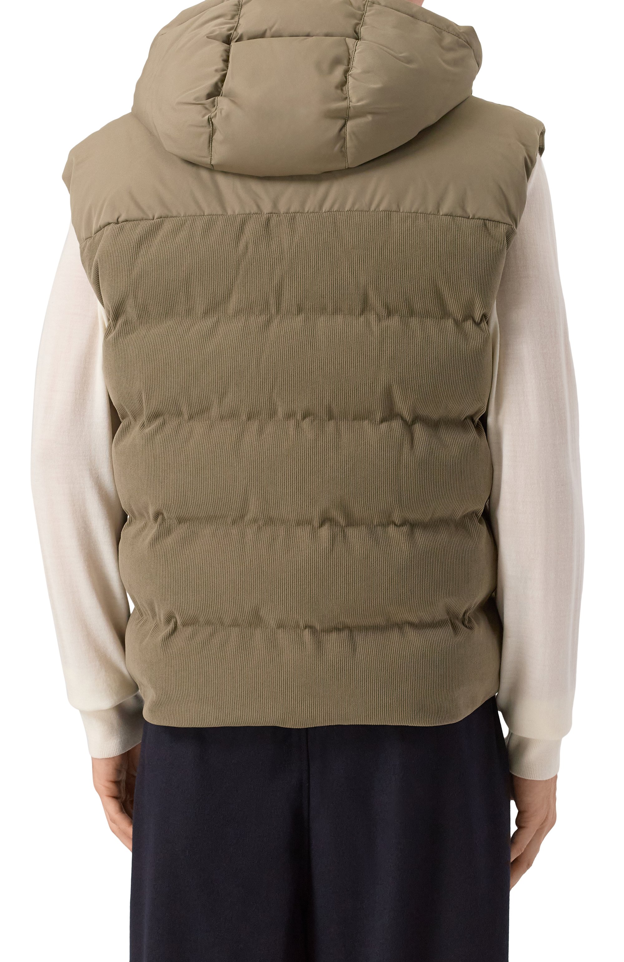 Жилет с отделкой из вельвета BOSS, арт. 50549095, фото 4