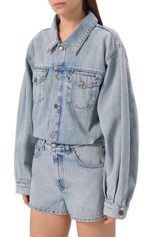 Джинсовый комбинезон Elle Haikure HEW10036DF144L0917/ELLE AUTHENTIC LAX Голубой  HEW10036DF144L0917/ELLE AUTHENTIC LAX Фото 3