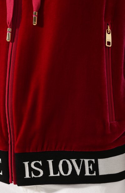 Толстовка из смеси вискозы и шелка DOLCE & GABBANA, арт. F9H02T/G7VDM, фото 5