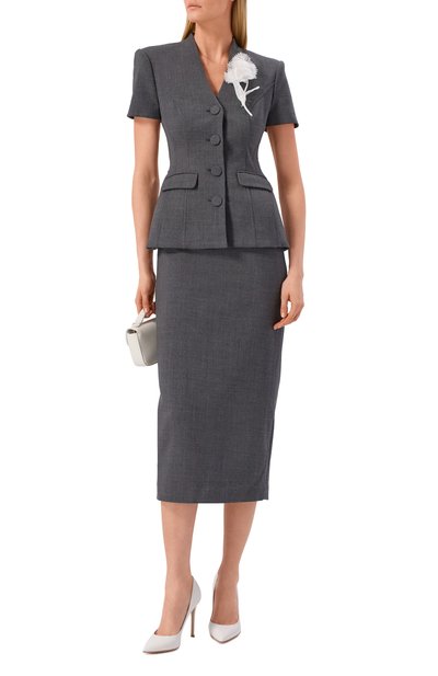 Платье SELF-PORTRAIT, арт. RS26160MAGR, фото 2