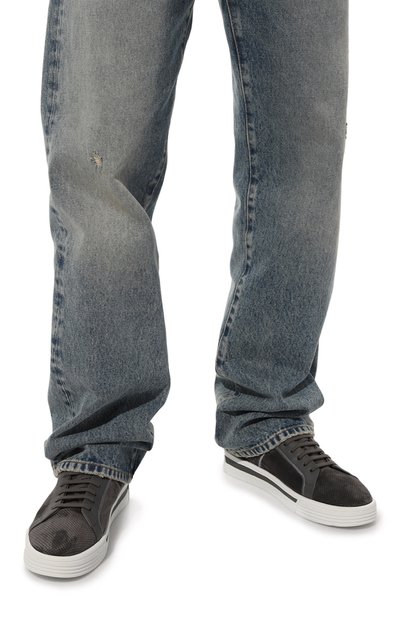 Замшевые кеды STEFANO RICCI, арт. UE23_G5168/SDPWY, фото 3