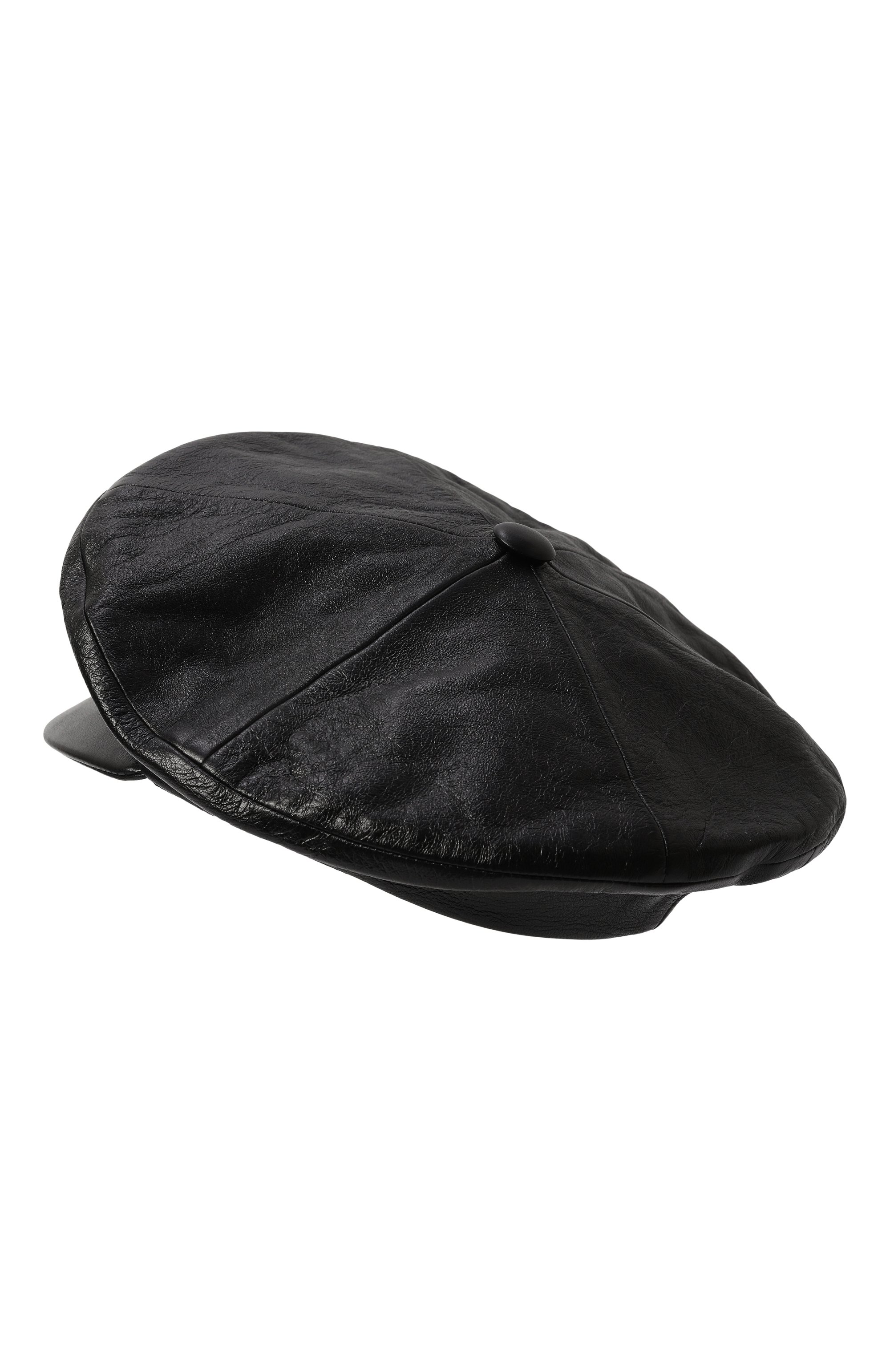 Кожаное кепи MIU MIU, арт. 5HC195-038-F0002, фото 3