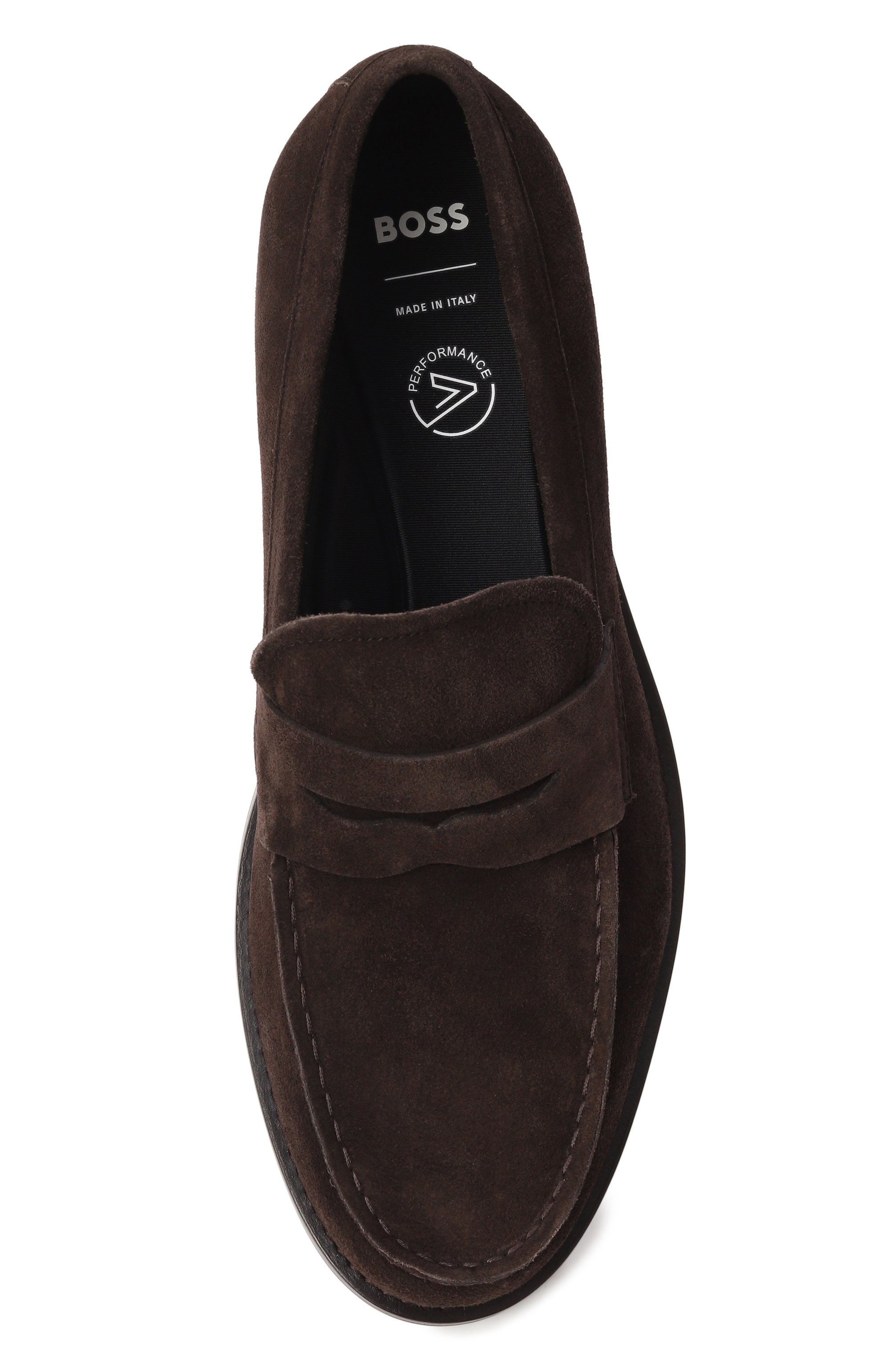 Замшевые пенни-лоферы dressletic BOSS, арт. 50536637, фото 6
