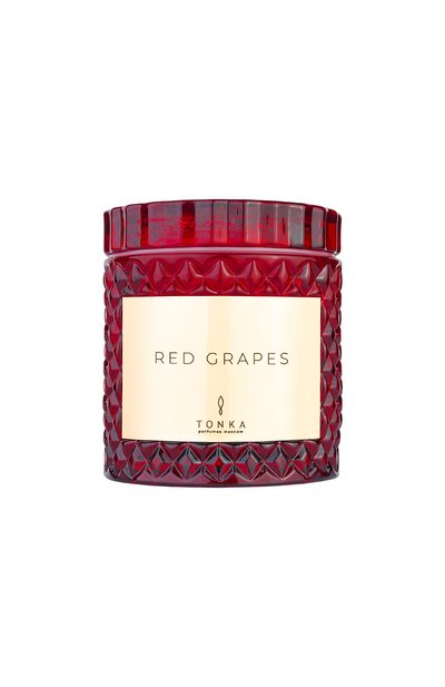 Свеча red grapes (220ml) TONKA PERFUMES MOSCOW, арт. 4665304433877