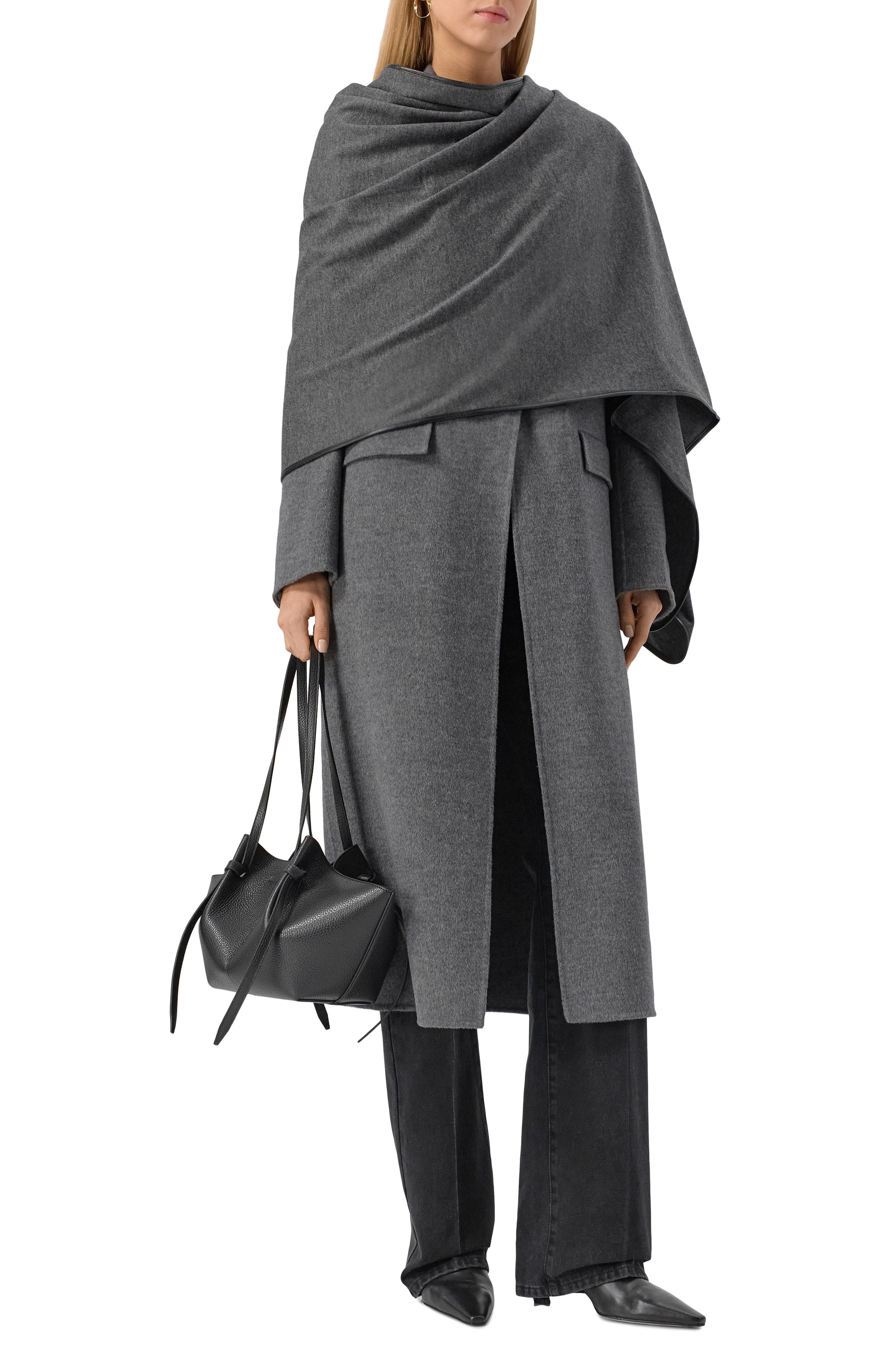 Шерстяной палантин 12 STOREEZ, арт. 133988, фото 2