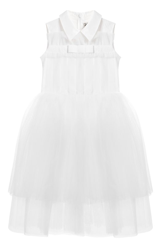 

Хлопковое платье Simonetta, Белый