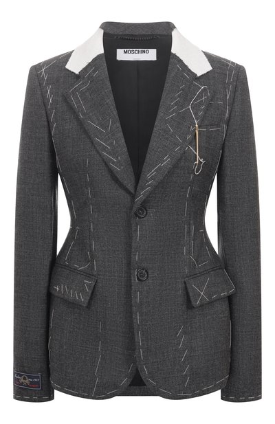 Женский шерстяной жакет MOSCHINO, арт. A0502/5417