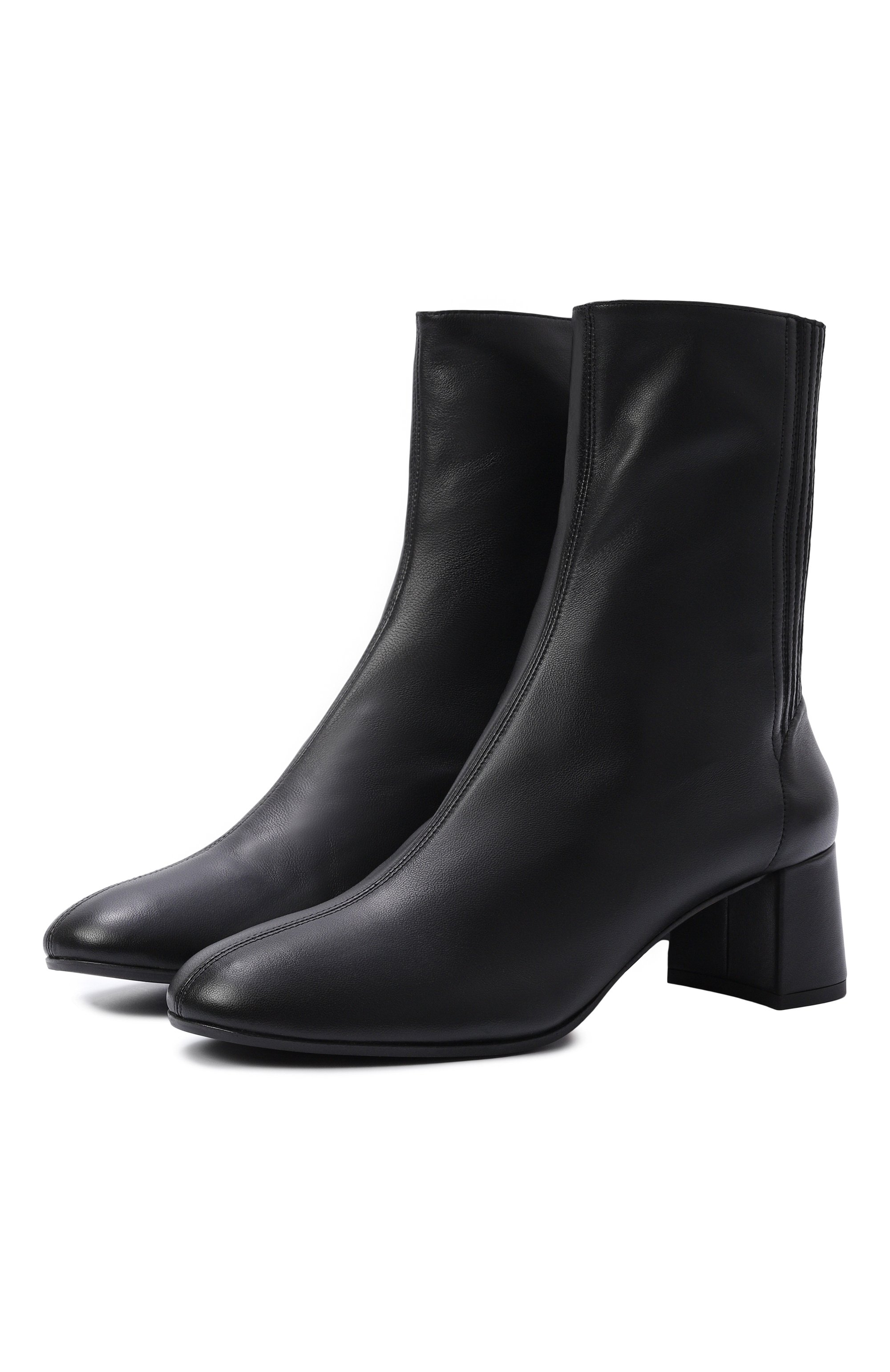 Кожаные ботильоны saint honore 50 AQUAZZURA, арт. SH0MIDB0-NAP-000_001, фото 1
