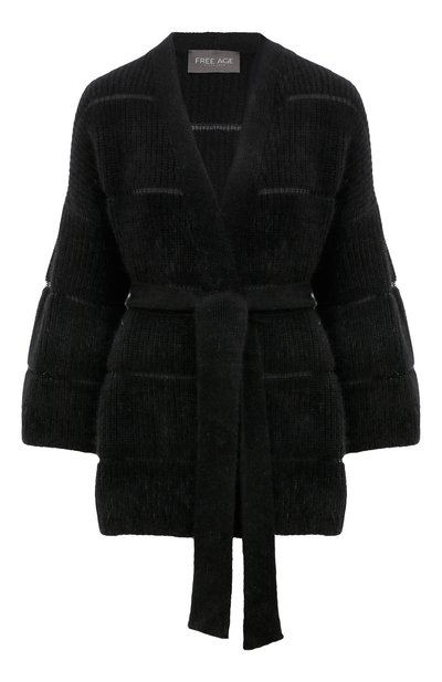 Женский шерстяной кардиган FREEAGE, арт. FWW20040643BK