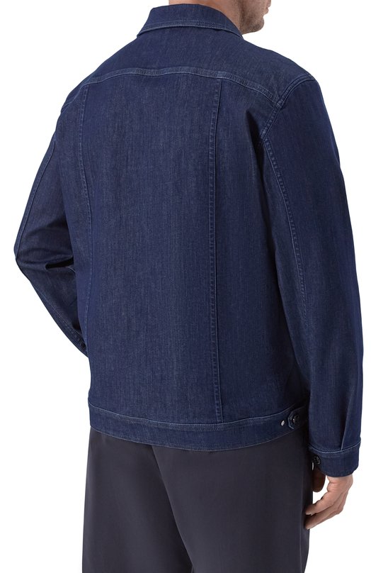 Джинсовая куртка Stefano Ricci MFJ6201310/TR138L Синий  MFJ6201310/TR138L Фото 4