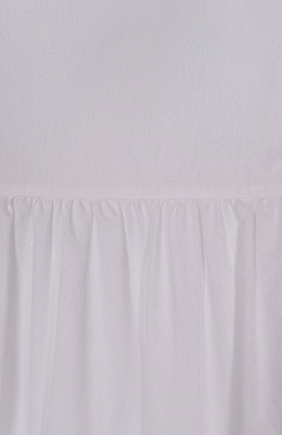 Хлопковое платье ETRO белого цвета по цене 43800 руб., арт. GW1A31, фото 3 Хлопковое платье ETRO, арт. GW1A31, фото 3