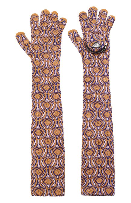 Женские шерстяные перчатки PRADA, арт. 27447-1ZO9-F0TM1