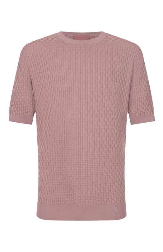 Джемпер из шелка и хлопка MVST M26.2PM.K041/Y104 CANESTR0 Розовый M26.2PM.K041/Y104 CANESTR0