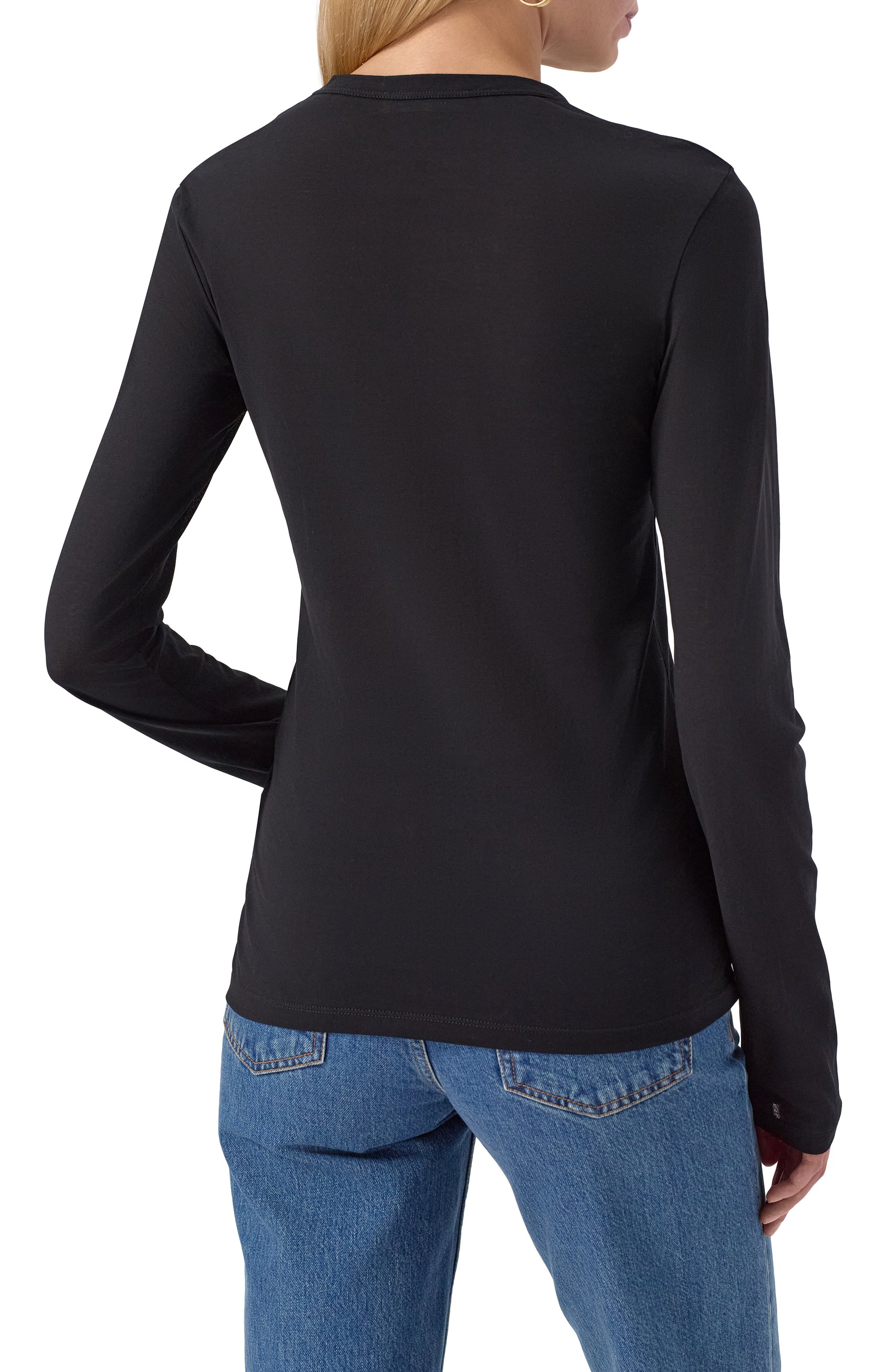 Хлопковый лонгслив JIL SANDER, арт. J40GC0145/J45031, фото 4