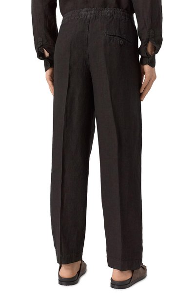 Льняные брюки INLINUM, арт. PAJAMA18, фото 4