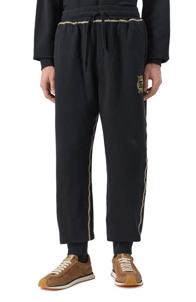 Хлопковые джоггеры DOLCE & GABBANA, арт. GV3CXT/G7NQD, фото 3