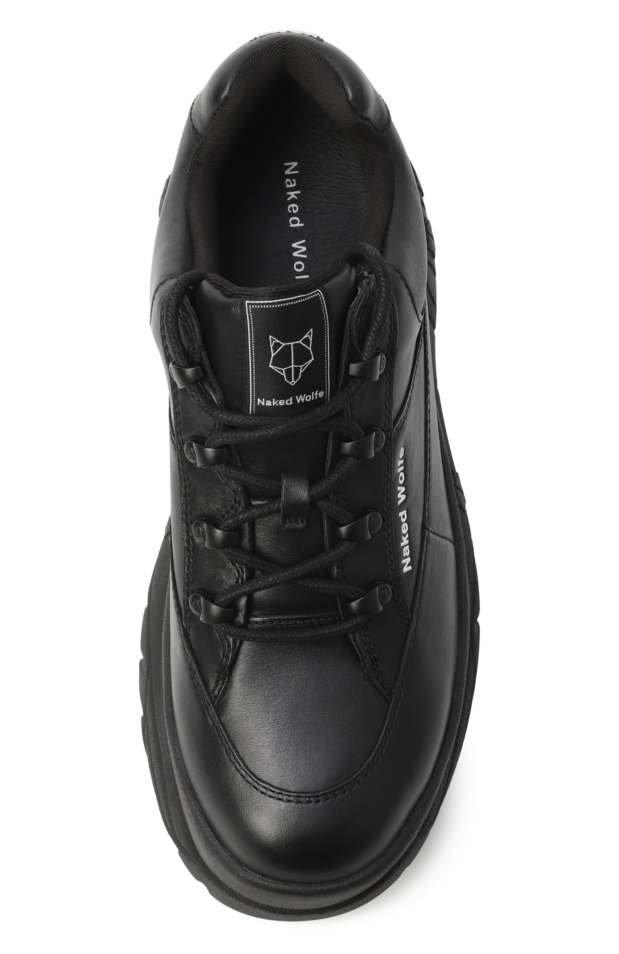 Кожаные кроссовки sporty NAKED WOLFE, арт. SP0RTY/C0W LEATHER, фото 6