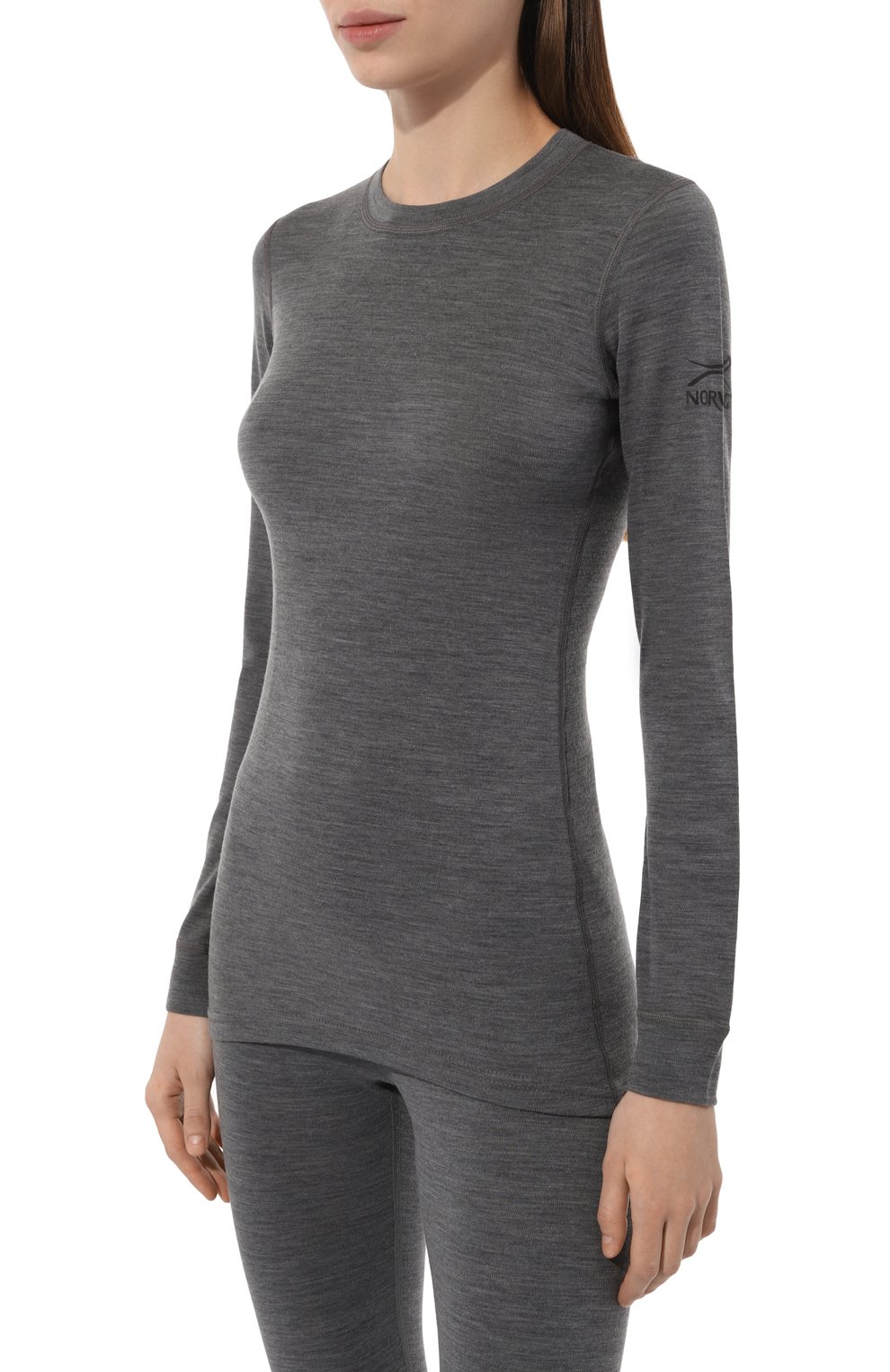 Шерстяной лонгслив NORVEG, арт. 15SW1RLRU-014., фото 3