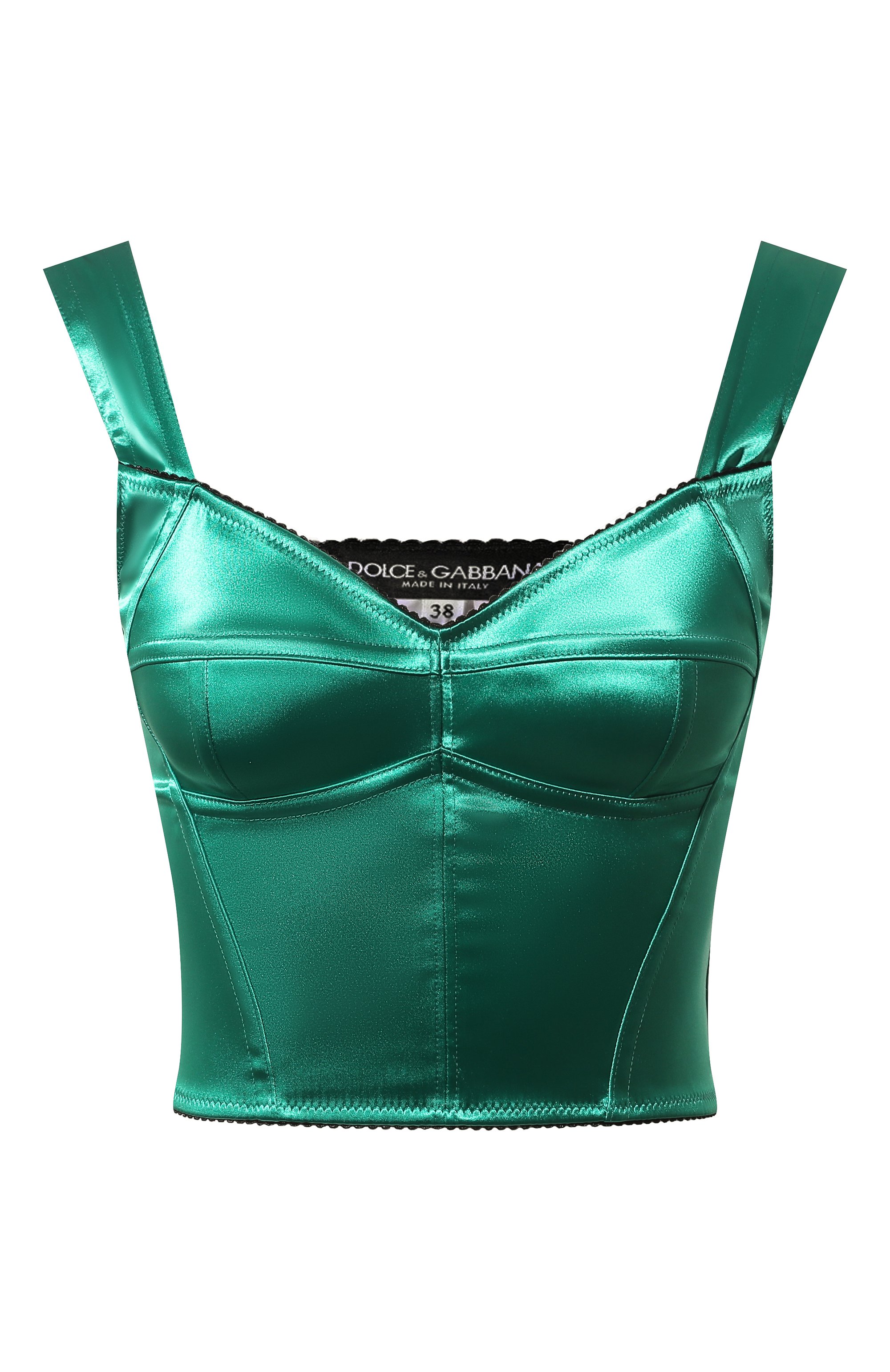 Атласный топ DOLCE & GABBANA, арт. F7W98T/GDCDC, фото 1